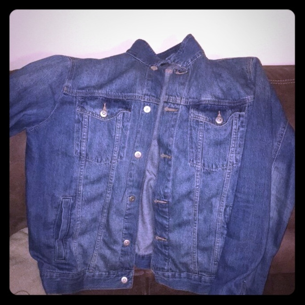 Men denim jacket